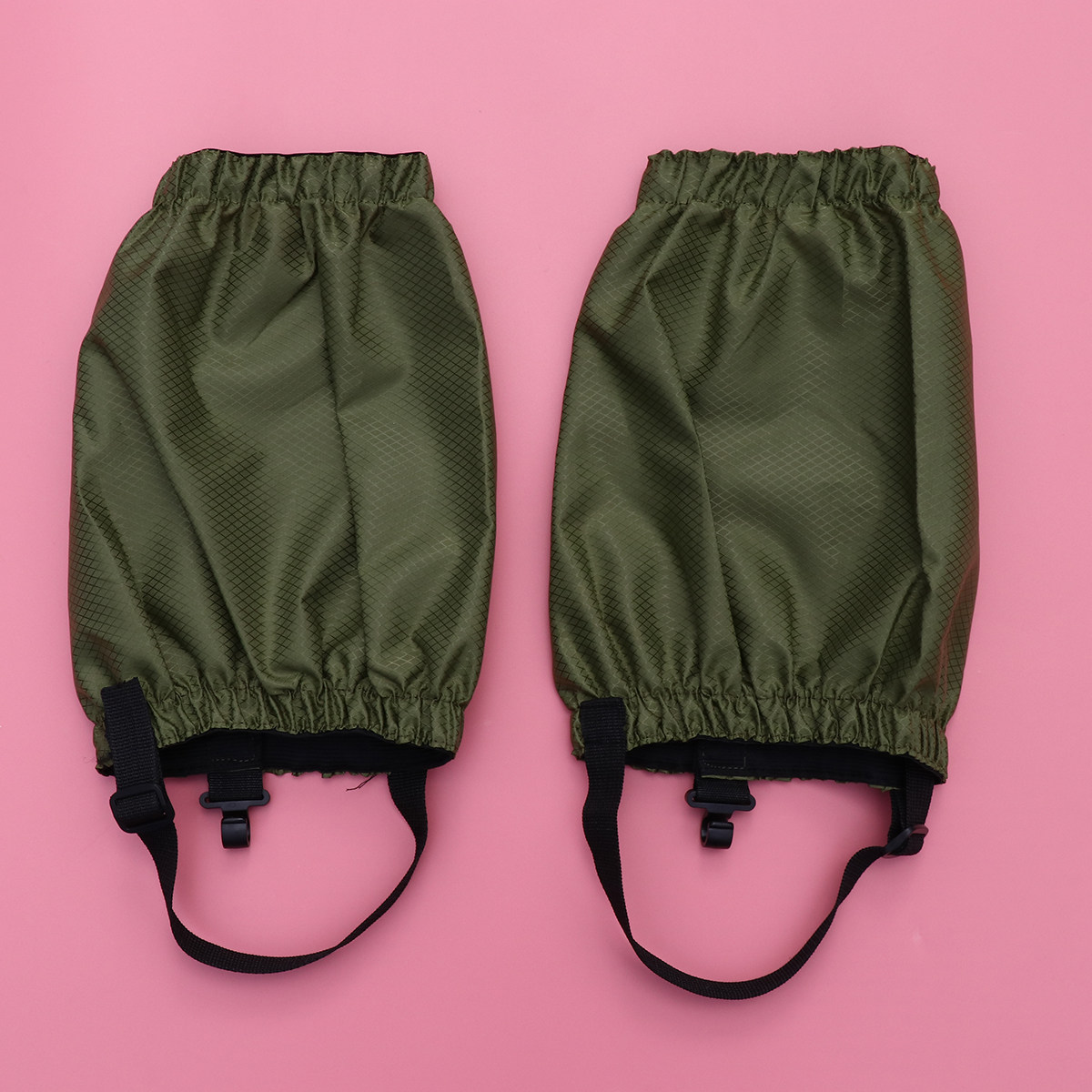 Trail Running Gaiter - Army Green Lattice Ankle Gaiters Outdoor
