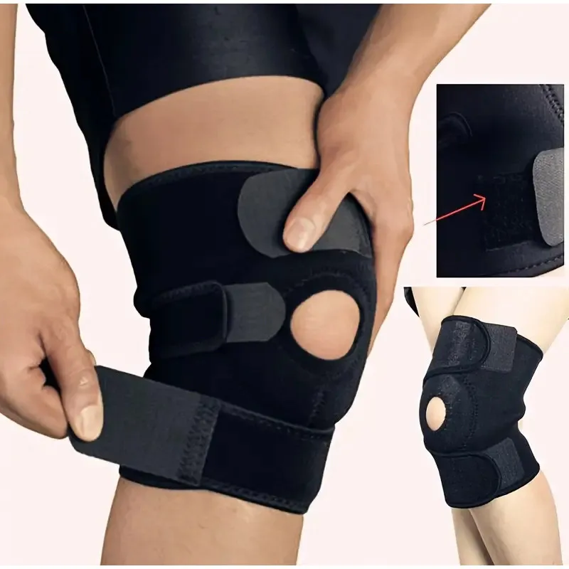 Running Gear Knee - Spring Supported Knee Pads Support Brace