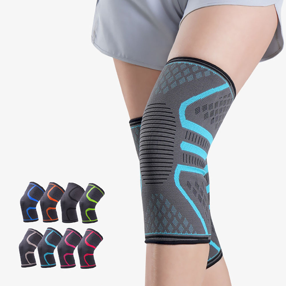 1PCS Sports Elastic Knee Pads  - Running Gear Knee ulasan dan harga