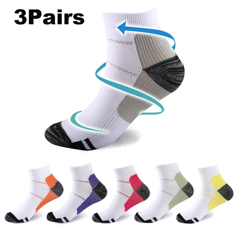 1/3/5 Pairs Men Women Socks Co - Trail Running Gaiter ulasan dan harga