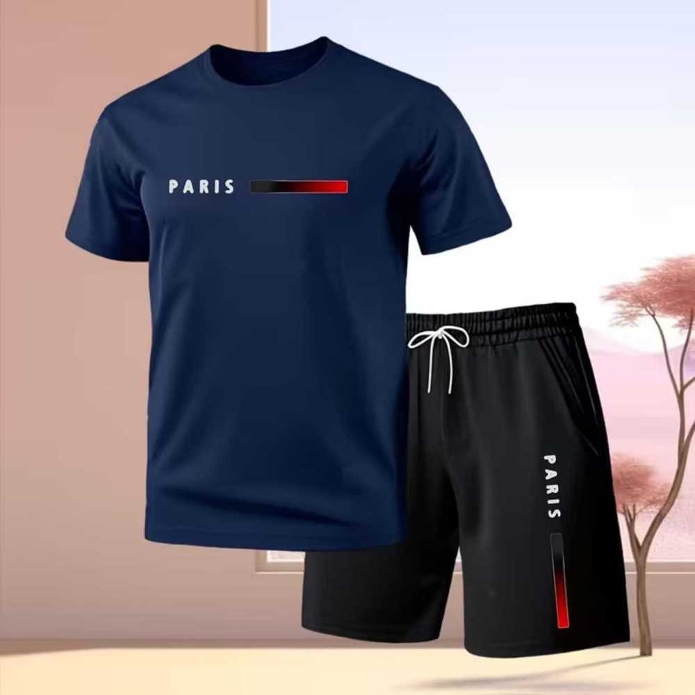 Mens Athletic Sportswear Set Q - Running Gear Outfit ulasan dan harga