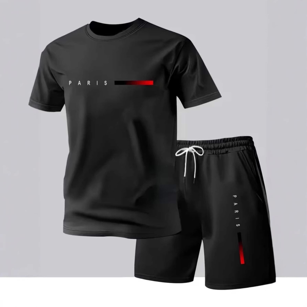 Breathable Sportswear Set Mens - Running Gear Outfit ulasan dan harga