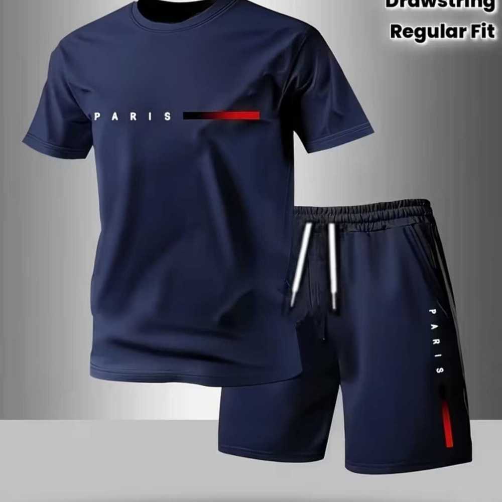 Breathable Sportswear Set Mens - Running Gear Outfit ulasan dan harga
