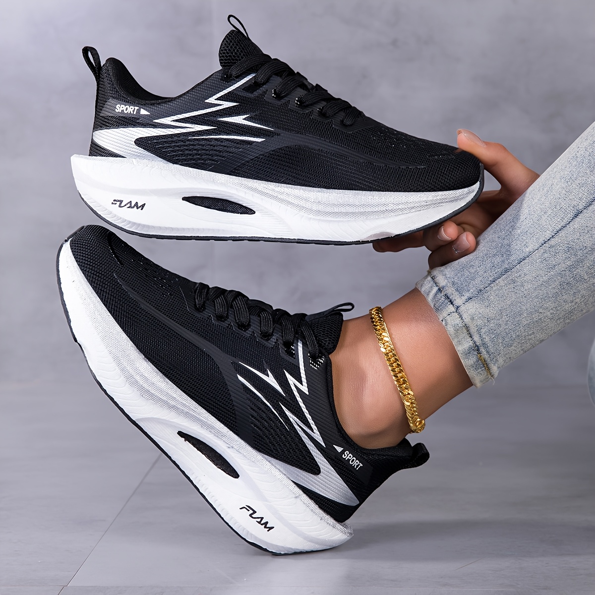 Women Sneakers Shoes Breathabl - Running Gear Women ulasan dan harga