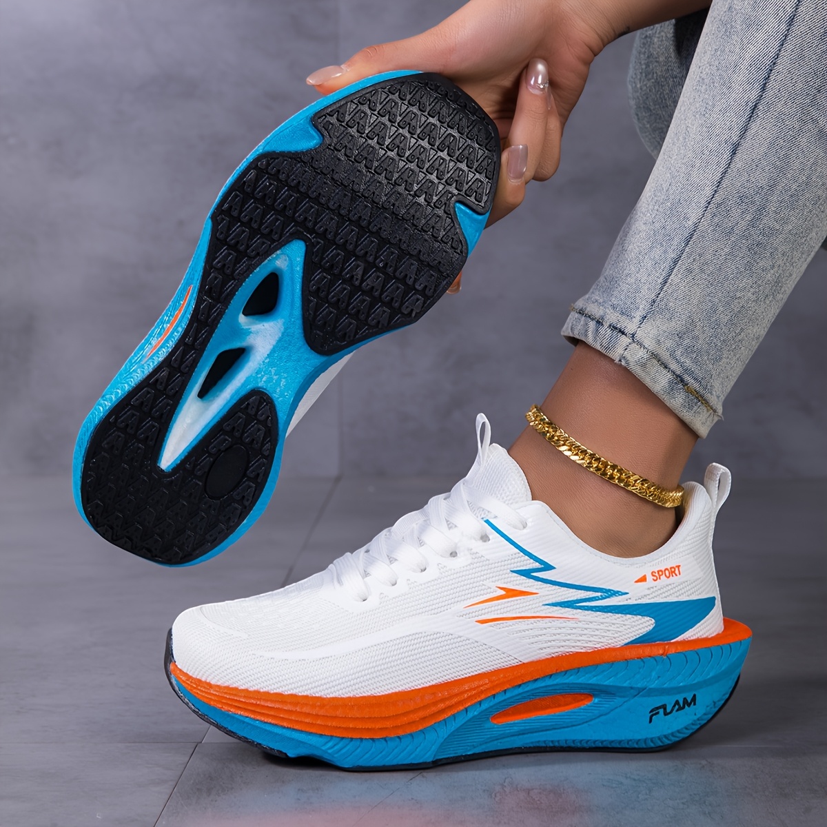 Women Sneakers Shoes Breathabl - Running Gear Women ulasan dan harga