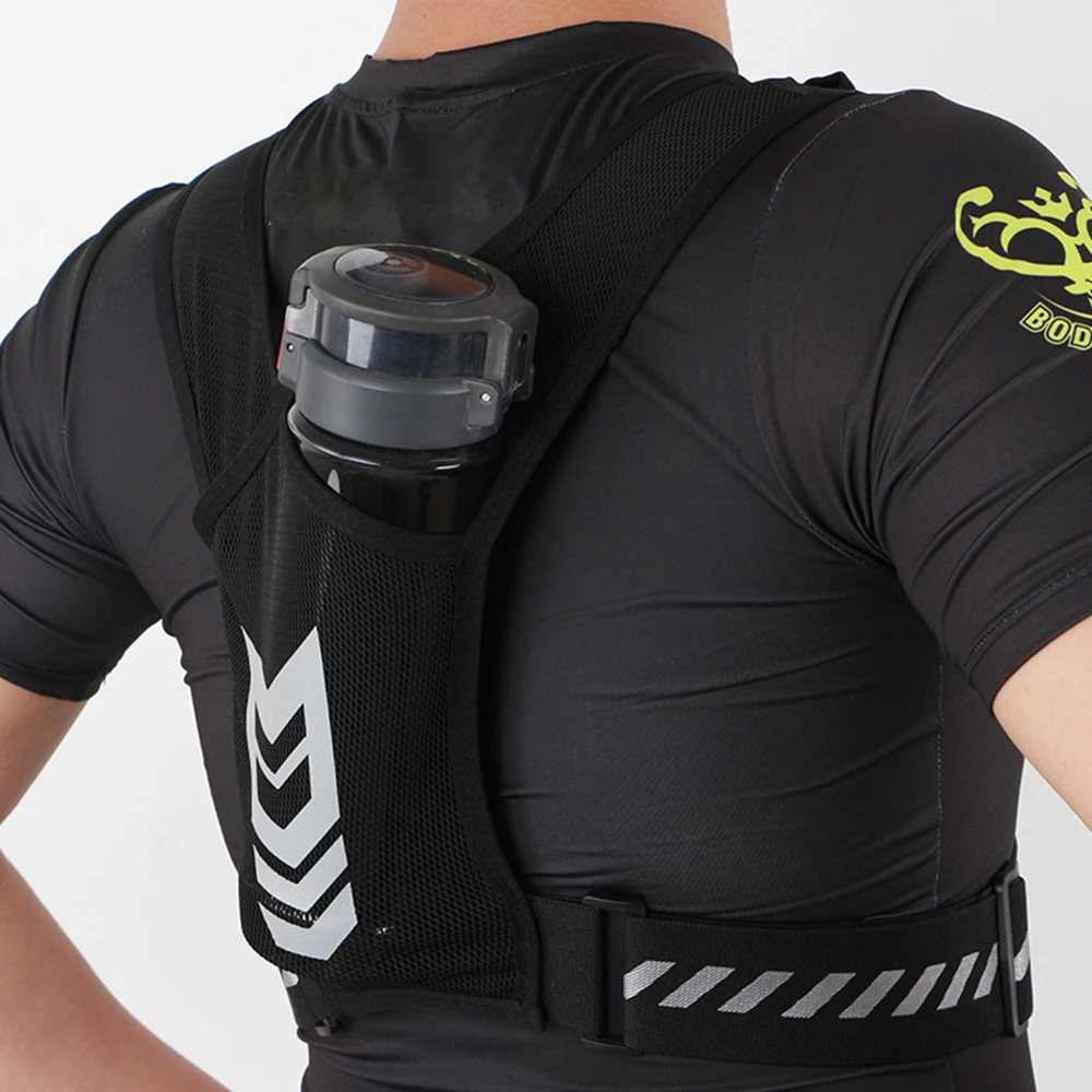 Reflective Running Vest with P - Running Gear Gym ulasan dan harga