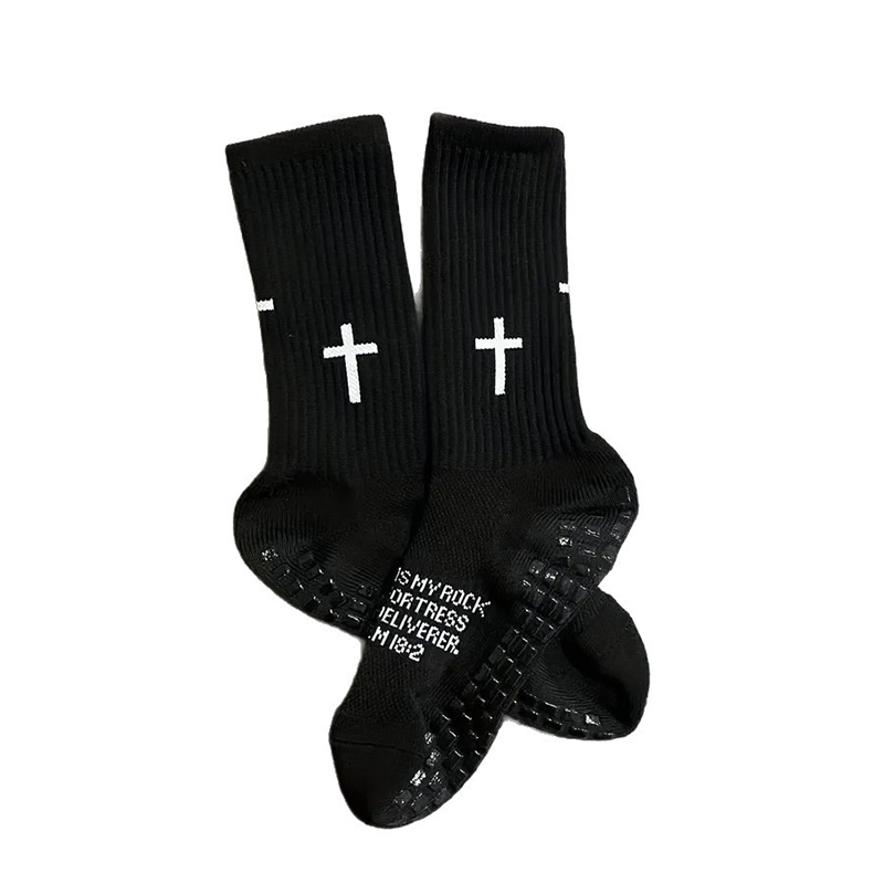 Cross Logo Anti-Slip Cushioned - Running Gear Logos ulasan dan harga