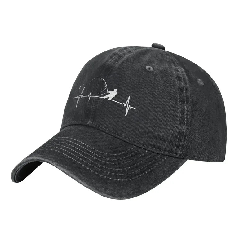 Fishing Heartbeat Baseball Cap - Running Gear Retro ulasan dan harga