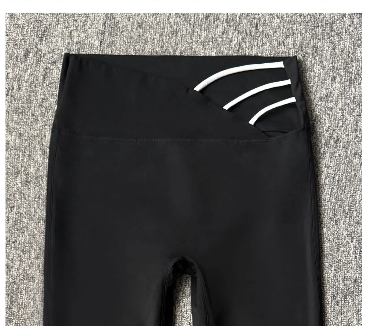 Women Hollow Out Ripped Yoga L - Running Gear Outfit ulasan dan harga