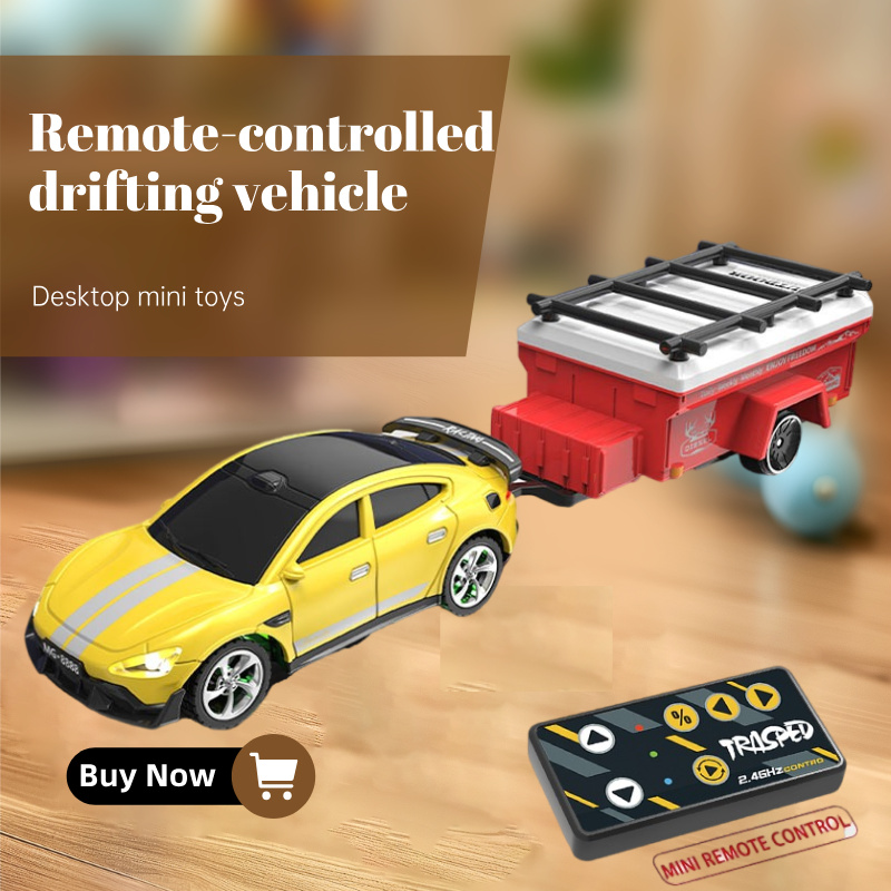 Mini Alloy Drift Car with Trai - Running Gear Trailer ulasan dan harga
