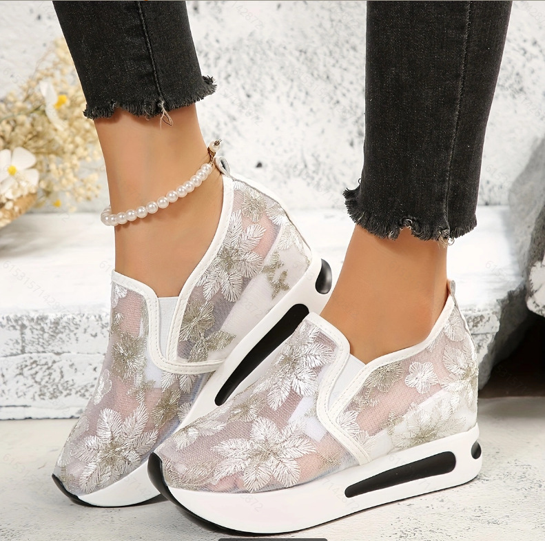 Lace Flats Platform Women Spor - Running Gear Women ulasan dan harga