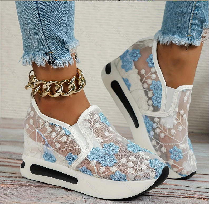 Lace Flats Platform Women Spor - Running Gear Women ulasan dan harga